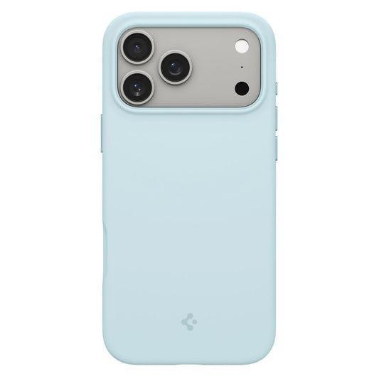 Custodia MagSafe per Apple iPhone 17 Pro Max, Spigen, Silicone Fit, Blu