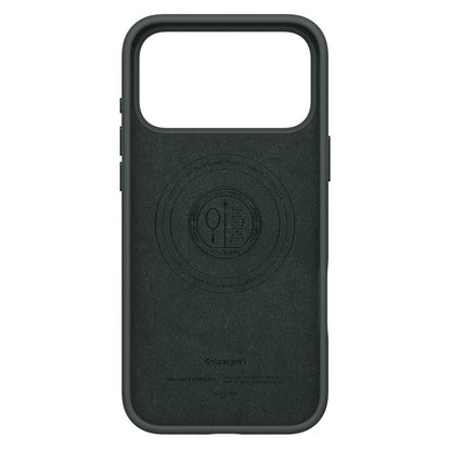 Custodia MagSafe per Apple iPhone 17 Pro Max, Spigen, Silicone Fit, Verde