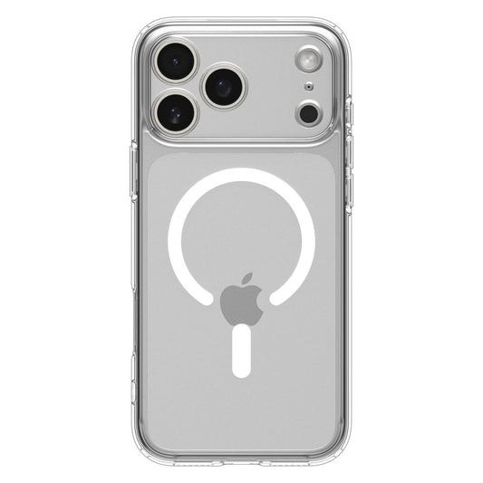 Custodia MagSafe per Apple iPhone 17 Pro Max, Spigen, Ultra Hybrid, Bianca