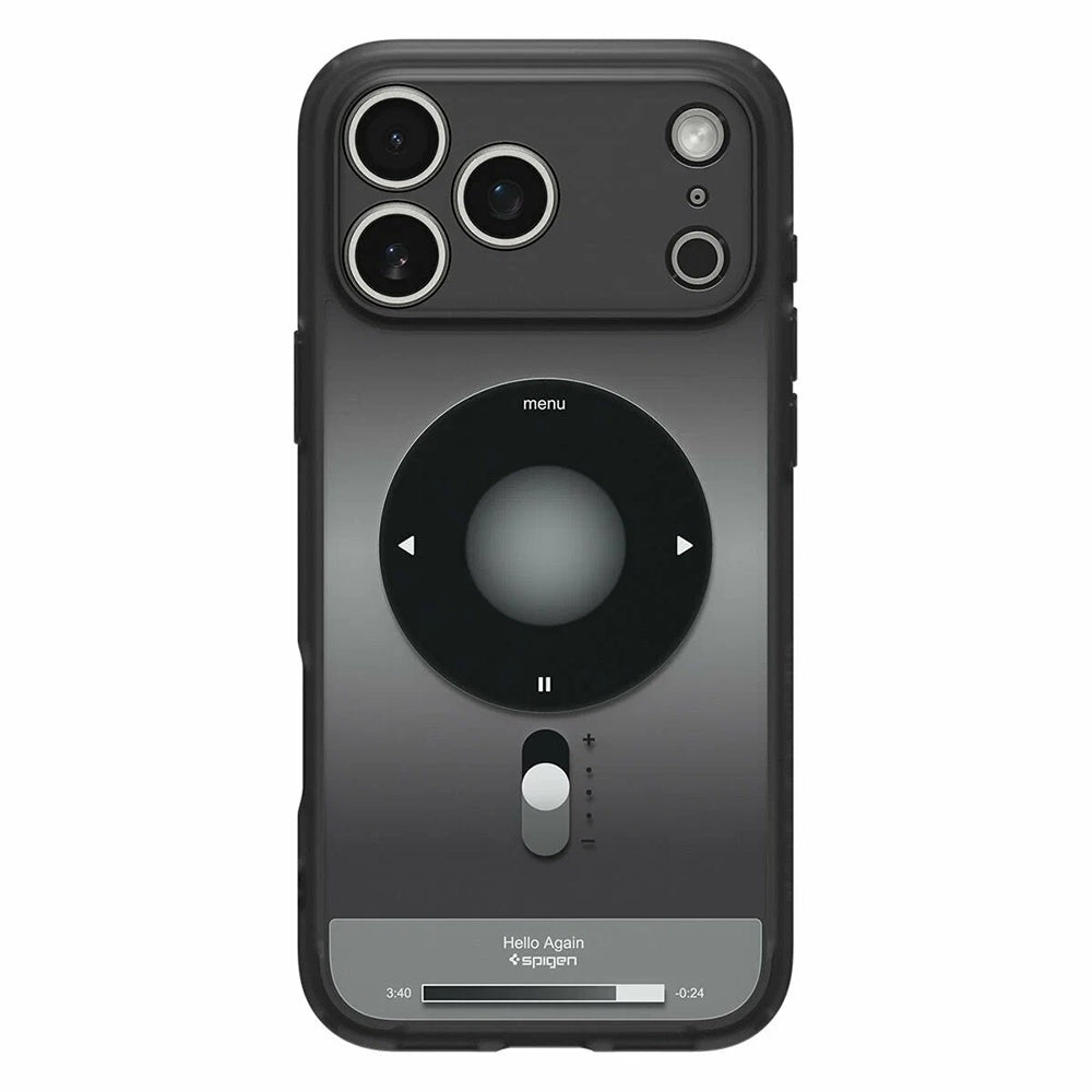 Custodia MagSafe per Apple iPhone 17 Pro Max, Spigen, Ultra Hybrid Classic, Nera