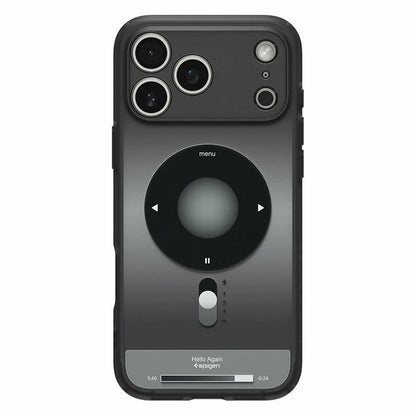 Custodia MagSafe per Apple iPhone 17 Pro Max, Spigen, Ultra Hybrid Classic, Nera