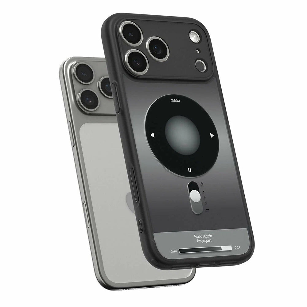 Custodia MagSafe per Apple iPhone 17 Pro Max, Spigen, Ultra Hybrid Classic, Nera