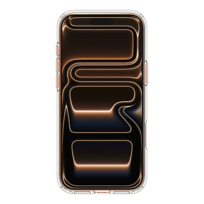 Custodia MagSafe per Apple iPhone 17 Pro Max, Spigen, Ultra Hybrid, Trasparente Arancione
