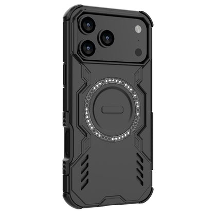 Custodia MagSafe per Apple iPhone 17 Pro Max, Techsuit, ArmorMag, Nera