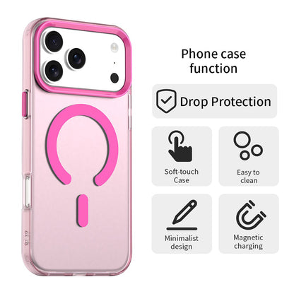 Custodia MagSafe per Apple iPhone 17 Pro Max, Techsuit, CandyCase, Rosa
