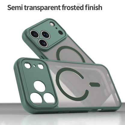 Custodia MagSafe per Apple iPhone 17 Pro Max, Techsuit, HaloFrost II, Verde