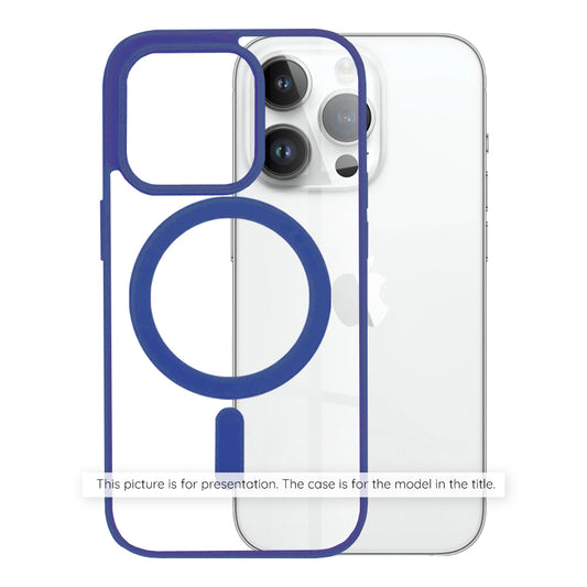 Custodia MagSafe per Apple iPhone 17 Pro Max, Techsuit, Pro, Blu