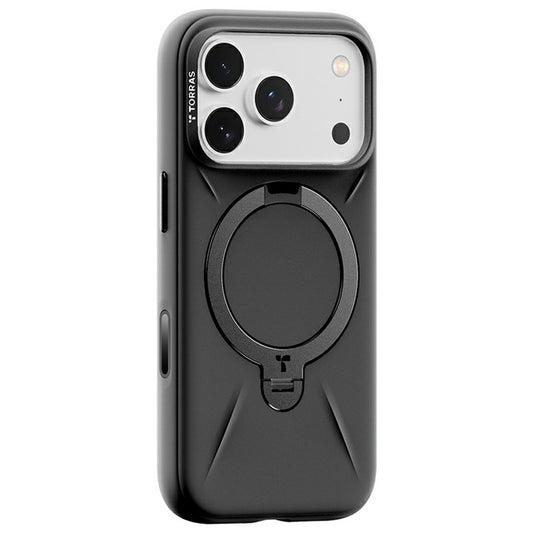 Custodia MagSafe per Apple iPhone 17 Pro Max, Torras, QPRO Silicone, Nera