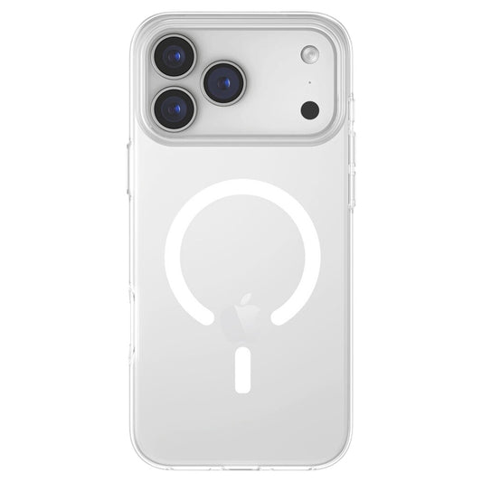 Custodia MagSafe per Apple iPhone 17 Pro Max, UNIQ, Clario MagClick, Trasparente