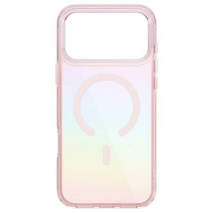 Custodia MagSafe per Apple iPhone 17 Pro Max, UNIQ, Iridescia MagClick, Blu Pastello