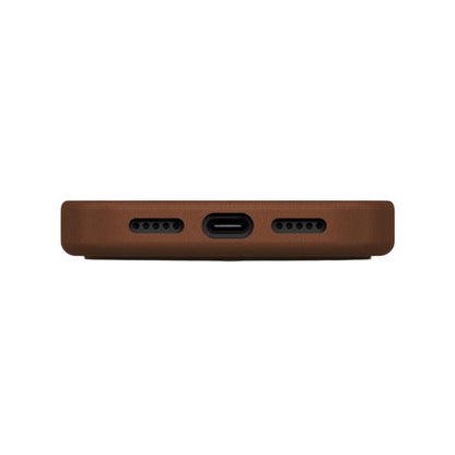Custodia MagSafe per Apple iPhone 17 Pro Max, UNIQ, Lyden Leatherette, Marrone