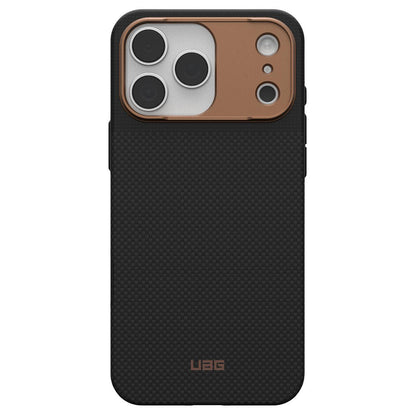 Custodia MagSafe per Apple iPhone 17 Pro Max, Urban Armor Gear, Fibr Armr, Nero Bronzo