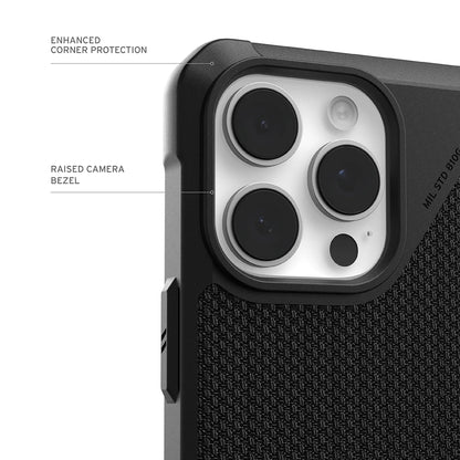 Custodia MagSafe per Apple iPhone 17 Pro Max, Urban Armor Gear, Metropolis LT Kevlar, Nera