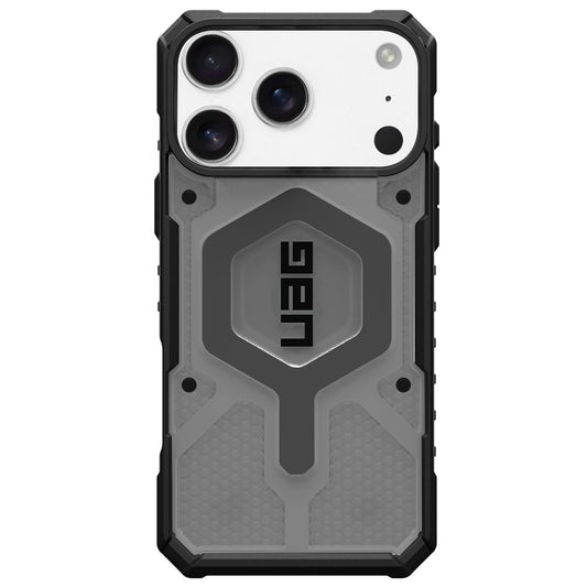 Custodia MagSafe per Apple iPhone 17 Pro Max, Urban Armor Gear, Pathfinder Clear, Grigio