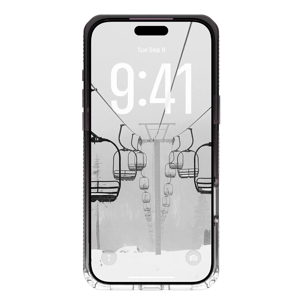 Custodia MagSafe per Apple iPhone 17 Pro Max, Urban Armor Gear, Plyo, Nera Trasparente