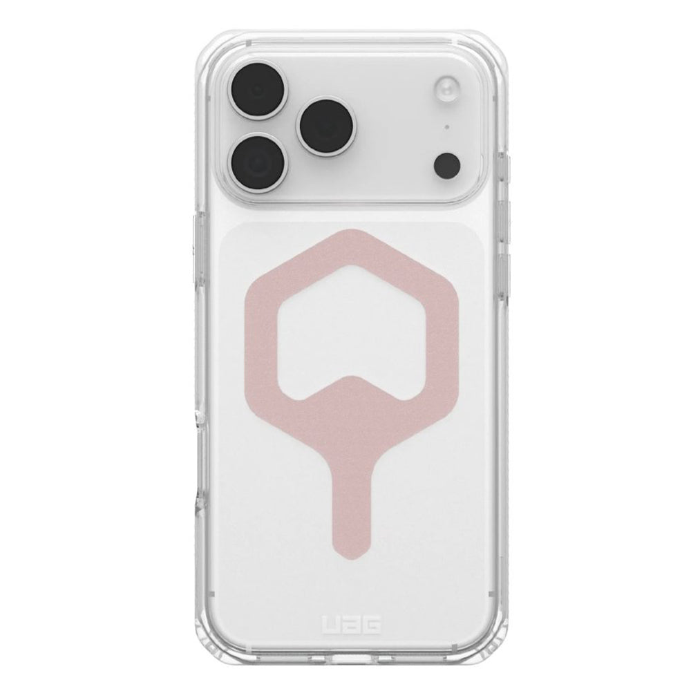 Custodia MagSafe per Apple iPhone 17 Pro Max, Urban Armor Gear, Plyo, Rosa Dorato