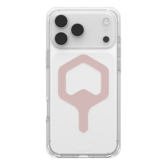 Custodia MagSafe per Apple iPhone 17 Pro Max, Urban Armor Gear, Plyo, Rosa Dorato
