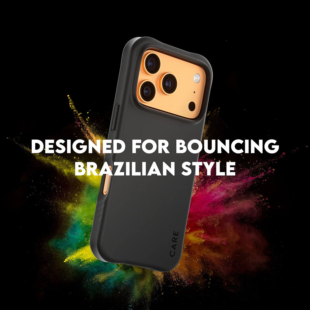 MagSafe Case for Apple iPhone 17 Pro, PanzerGlass, Fashionable Care, Black