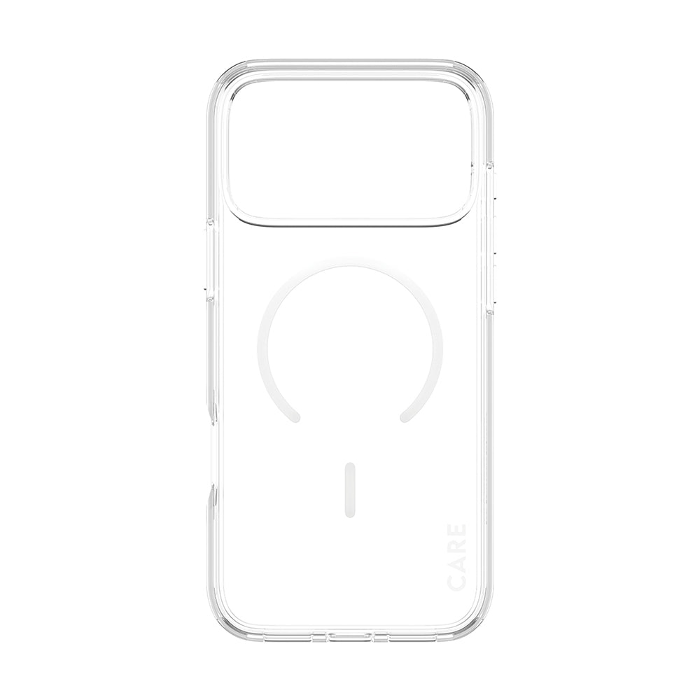 Custodia MagSafe per Apple iPhone 17 Pro, PanzerGlass, Care Urban Explorer, Trasparente Bianca