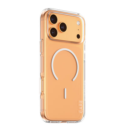 Custodia MagSafe per Apple iPhone 17 Pro, PanzerGlass, Care Urban Explorer, Trasparente Bianca