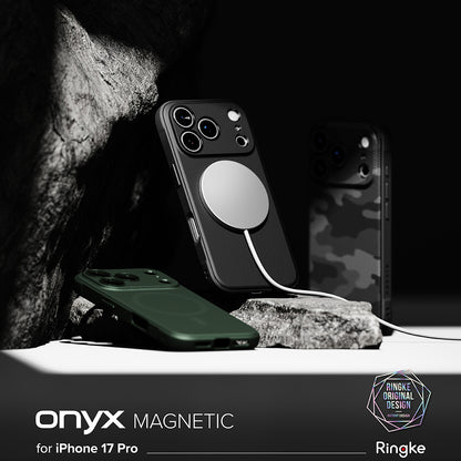 Custodia MagSafe per Apple iPhone 17 Pro, Ringke, Onyx, Camuffamento