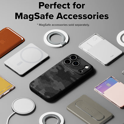 Custodia MagSafe per Apple iPhone 17 Pro, Ringke, Onyx, Camuffamento