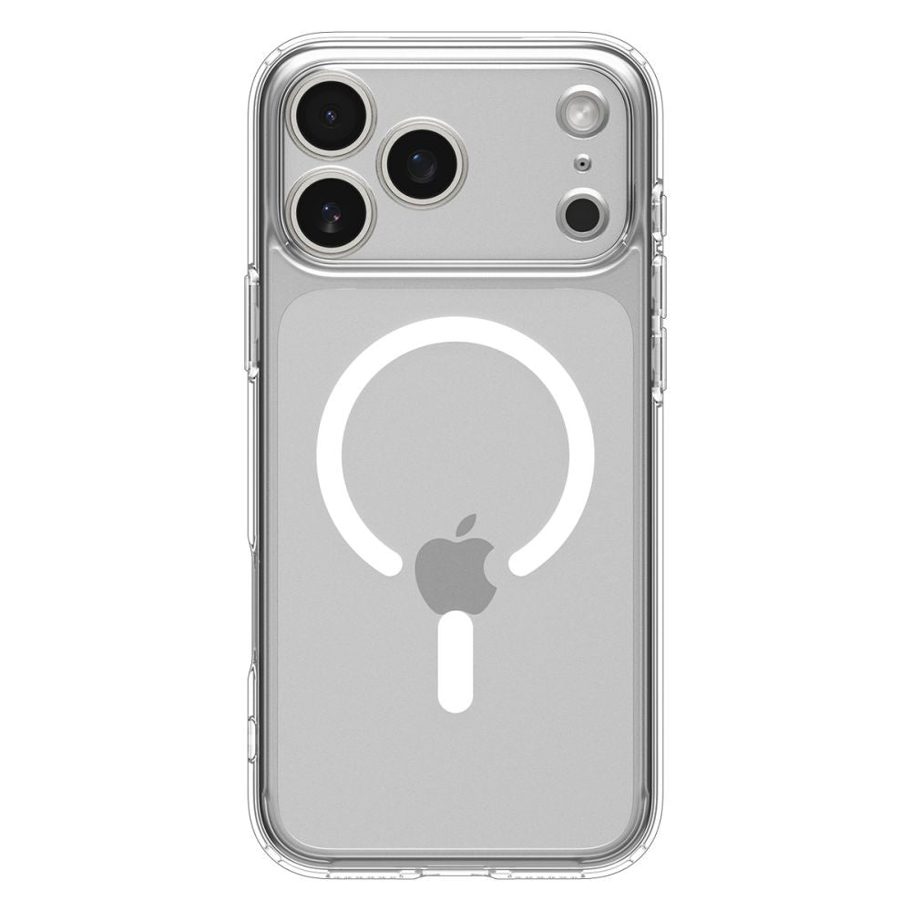 Custodia MagSafe per Apple iPhone 17 Pro, Spigen, Ultra Hybrid, Bianca
