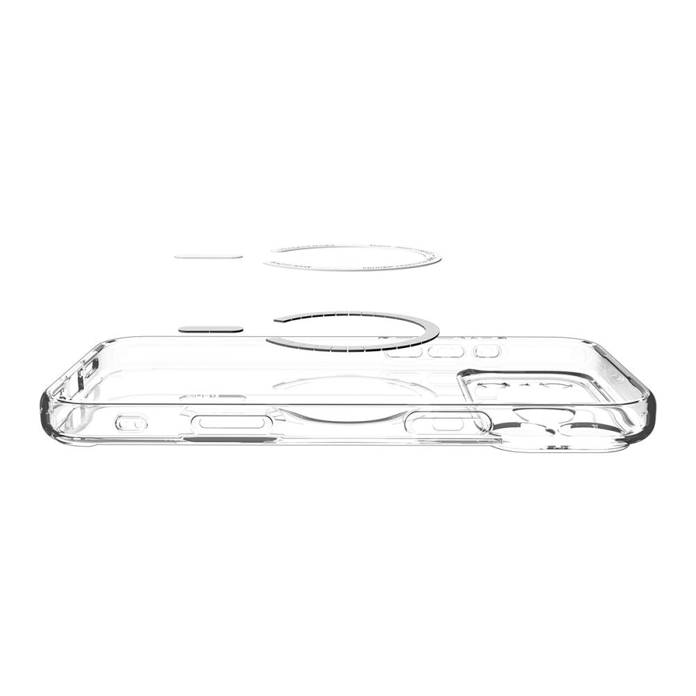 Custodia MagSafe per Apple iPhone 17 Pro, Spigen, Ultra Hybrid, Grigio