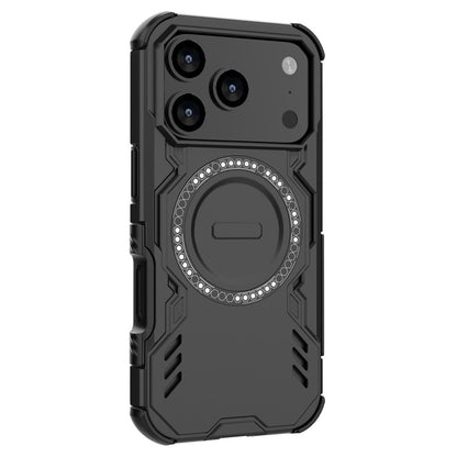 Custodia MagSafe per Apple iPhone 17 Pro, Techsuit, ArmorMag, Nera