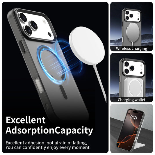 Custodia MagSafe per Apple iPhone 17 Pro, Techsuit, CandyCase, Nera