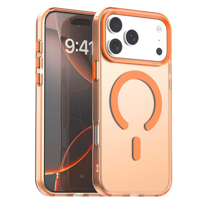 Custodia MagSafe per Apple iPhone 17 Pro, Techsuit, CandyCase, Arancione