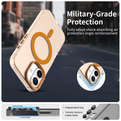 Custodia MagSafe per Apple iPhone 17 Pro, Techsuit, CandyCase, Arancione