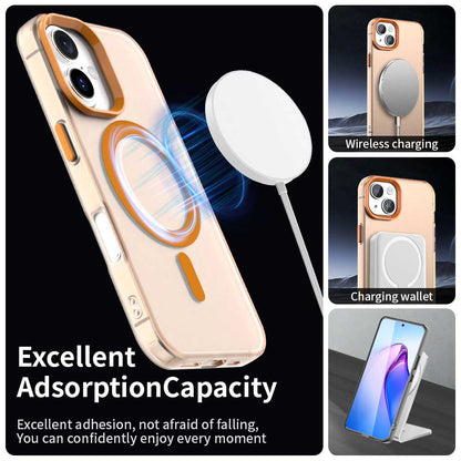 Custodia MagSafe per Apple iPhone 17 Pro, Techsuit, CandyCase, Arancione