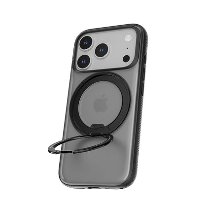 Custodia MagSafe per Apple iPhone 17 Pro, Torras, Ostand R Fitness, Trasparente
