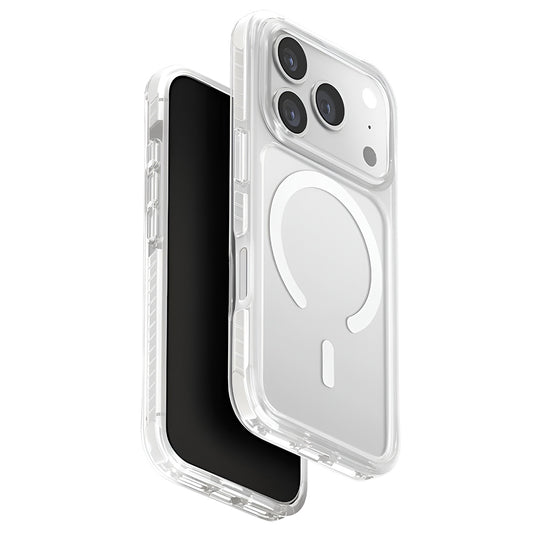 Custodia MagSafe per Apple iPhone 17 Pro, UNIQ, Combat MagClick, Bianca