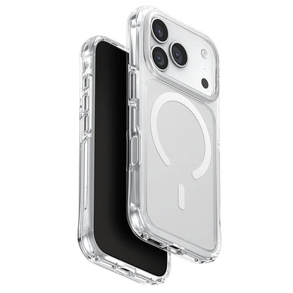 Custodia MagSafe per Apple iPhone 17 Pro, UNIQ, LifePro Xtreme MagClick, Trasparente