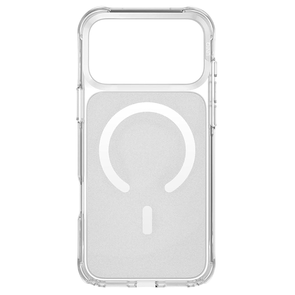 Custodia MagSafe per Apple iPhone 17 Pro, UNIQ, LifePro Xtreme MagClick, Trasparente