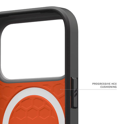 Custodia MagSafe per Apple iPhone 17 Pro, Urban Armor Gear, Civilian, Arancione
