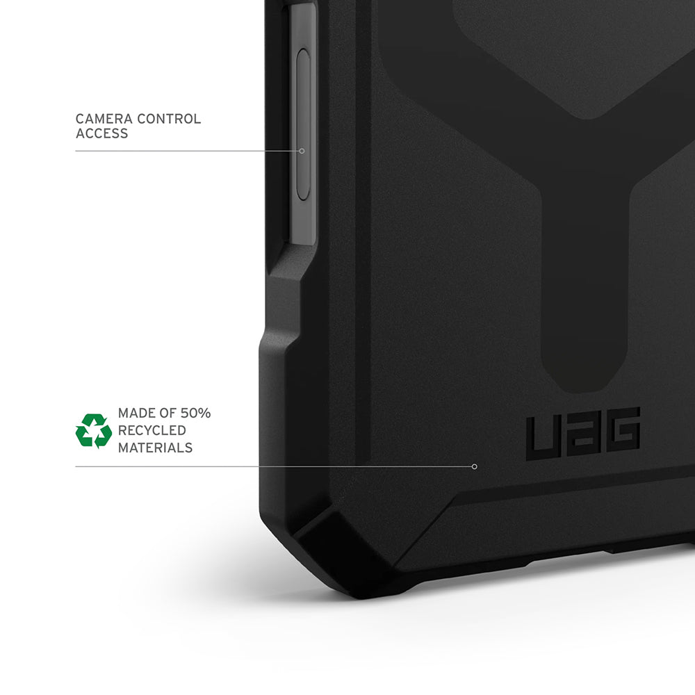 Custodia MagSafe per Apple iPhone 17 Pro, Urban Armor Gear, Essential Armor, Nera