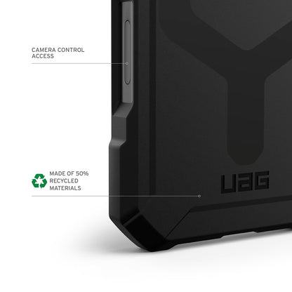 Custodia MagSafe per Apple iPhone 17 Pro, Urban Armor Gear, Essential Armor, Nera