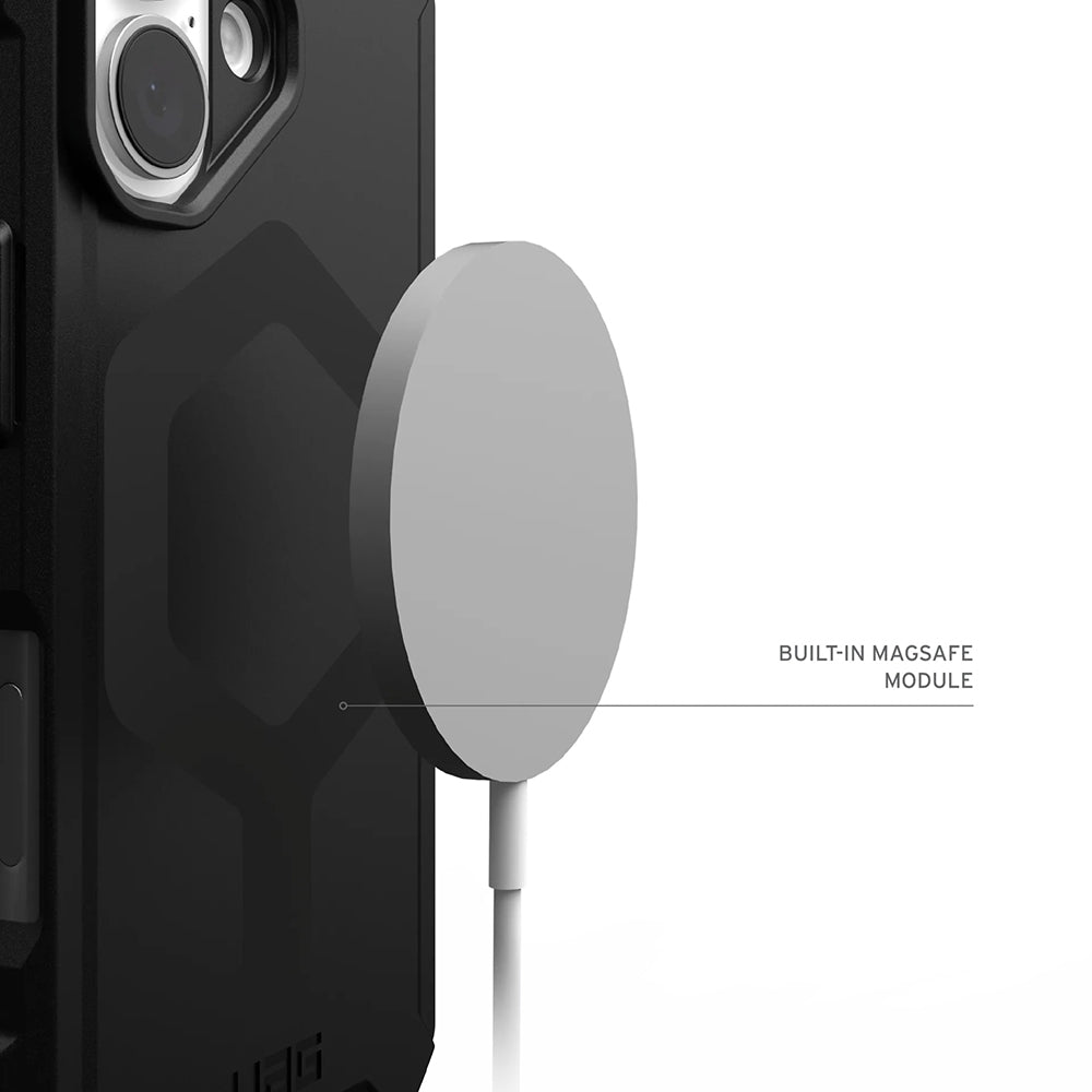 Custodia MagSafe per Apple iPhone 17 Pro, Urban Armor Gear, Essential Armor, Nera