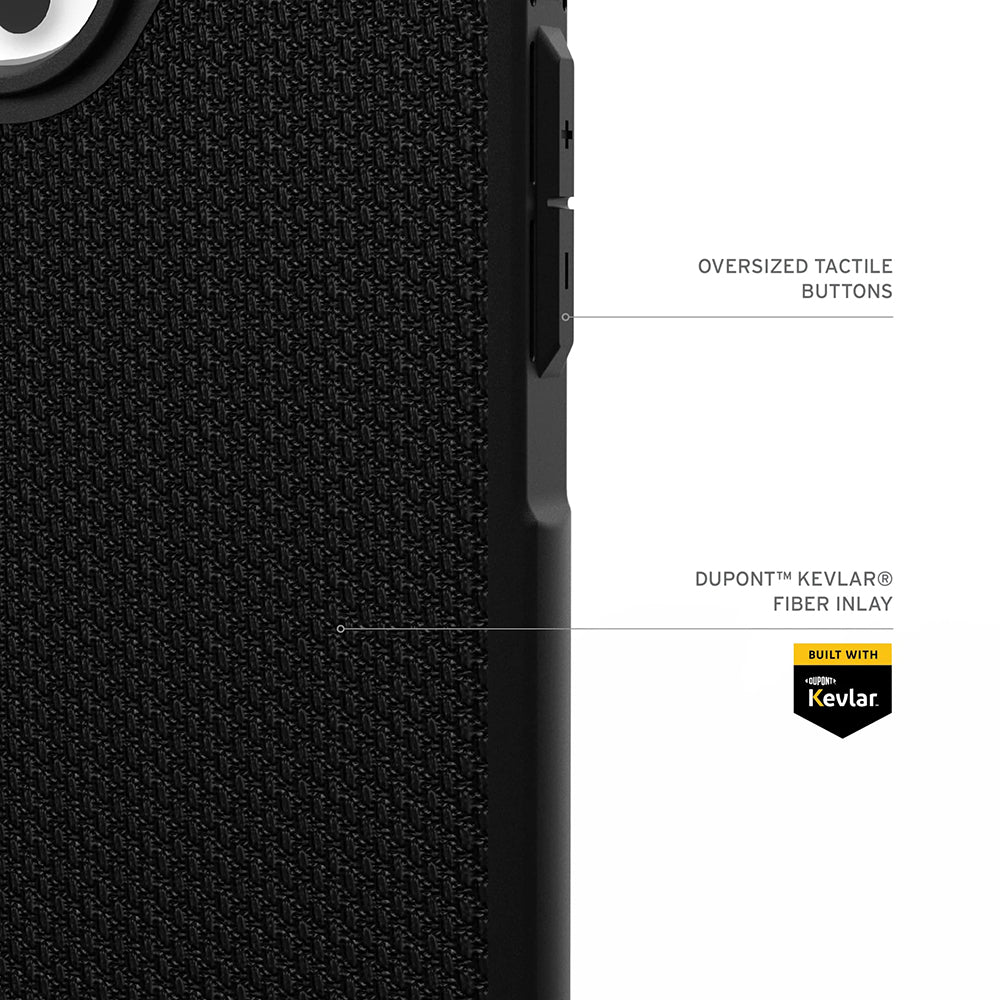 Custodia MagSafe per Apple iPhone 17 Pro, Urban Armor Gear, Metropolis LT Kevlar, Nera