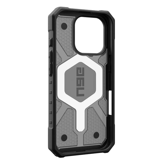 Custodia MagSafe per Apple iPhone 17 Pro, Urban Armor Gear, Pathfinder Clear, Grigio