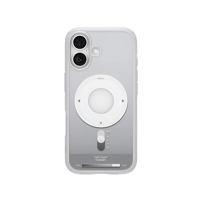 Custodia MagSafe per Apple iPhone 17, Spigen, Ultra Hybrid Classic, Argento