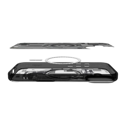 Custodia MagSafe per Apple iPhone 17, Spigen, Ultra Hybrid Zero One, Nera