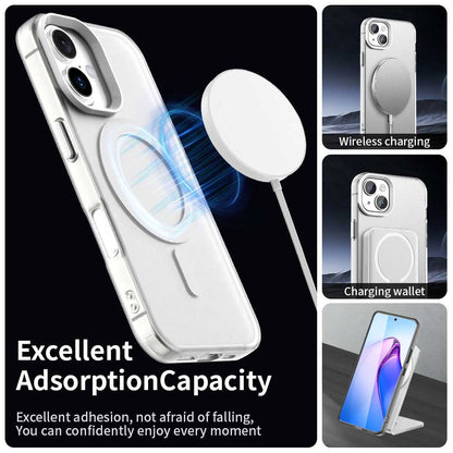 Custodia MagSafe per Apple iPhone 17, Techsuit, CandyCase, Bianca