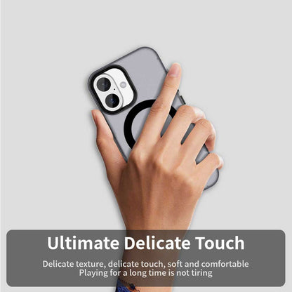 Custodia MagSafe per Apple iPhone 17, Techsuit, CandyCase, Nera