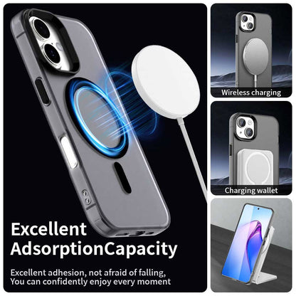 Custodia MagSafe per Apple iPhone 17, Techsuit, CandyCase, Nera