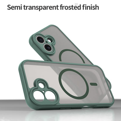 Custodia MagSafe per Apple iPhone 17, Techsuit, HaloFrost II, Verde