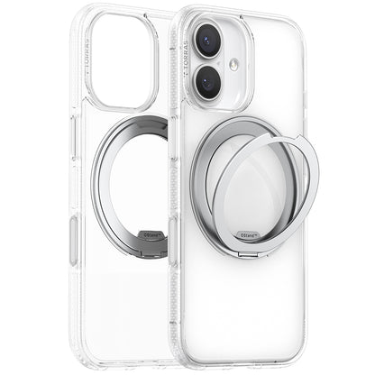 Custodia MagSafe per Apple iPhone 17, Torras, Ostand R Fitness, Trasparente
